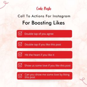 Call to actions for instagram 